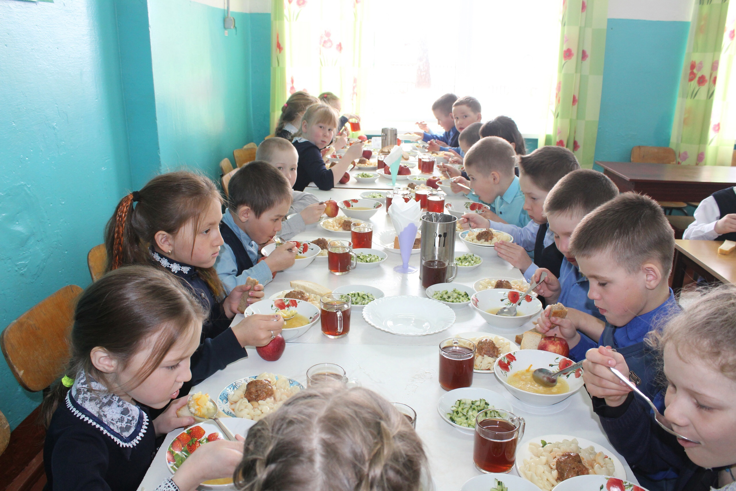 Школьная столовая
